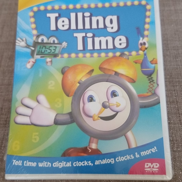 New Rock N Learn Telling Time DVD - Picture 4 of 9